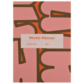 Planer tygodniowy Hinoki No.1 A5 - The Completist. - 90 g/m2