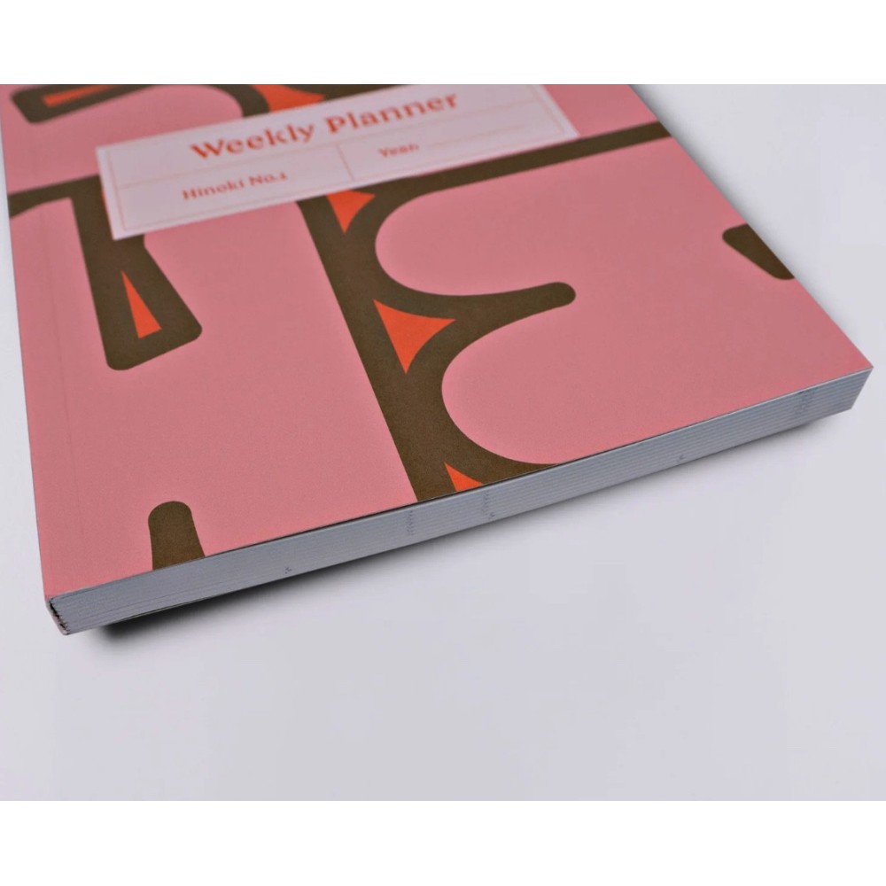 Weekly undated planner Hinoki No.1 A5 - The Completist. - 90 g/m2