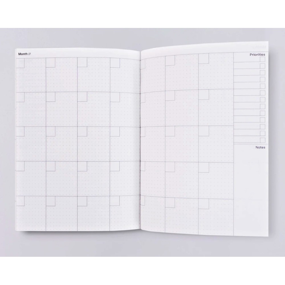 Weekly undated planner Hinoki No.1 A5 - The Completist. - 90 g/m2