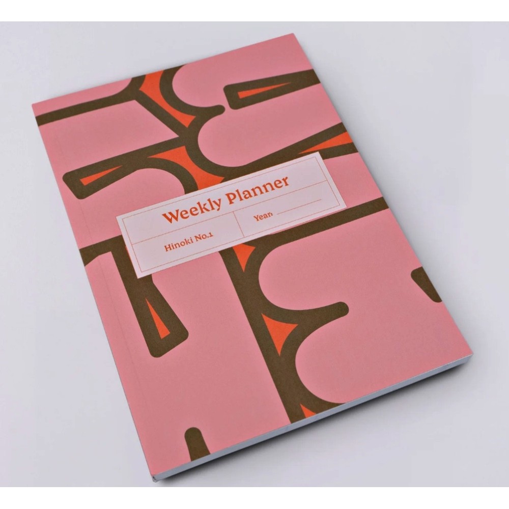 Weekly undated planner Hinoki No.1 A5 - The Completist. - 90 g/m2