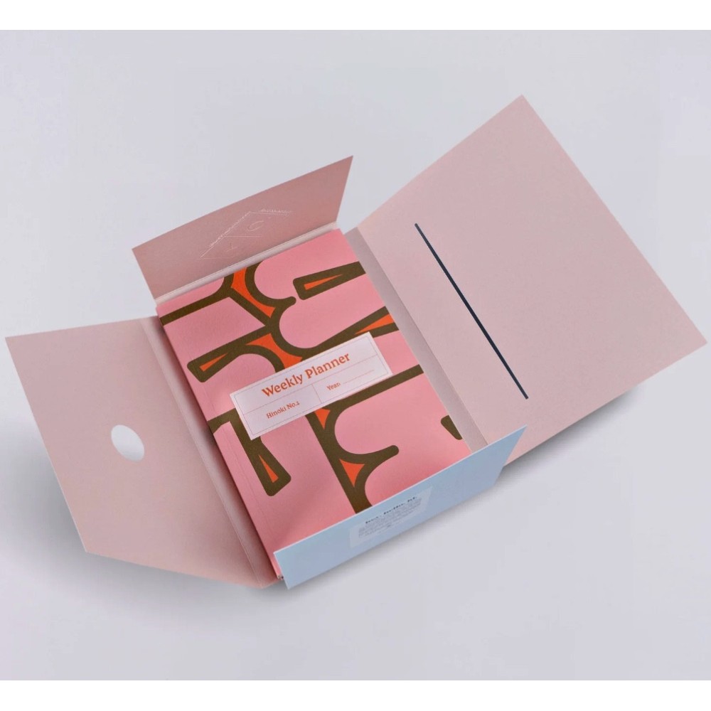 Weekly undated planner Hinoki No.1 A5 - The Completist. - 90 g/m2
