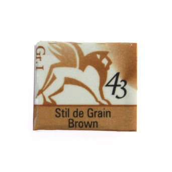 Akwarele w półkostkach - Renesans - 43, stil de grain brown, 1,5 ml