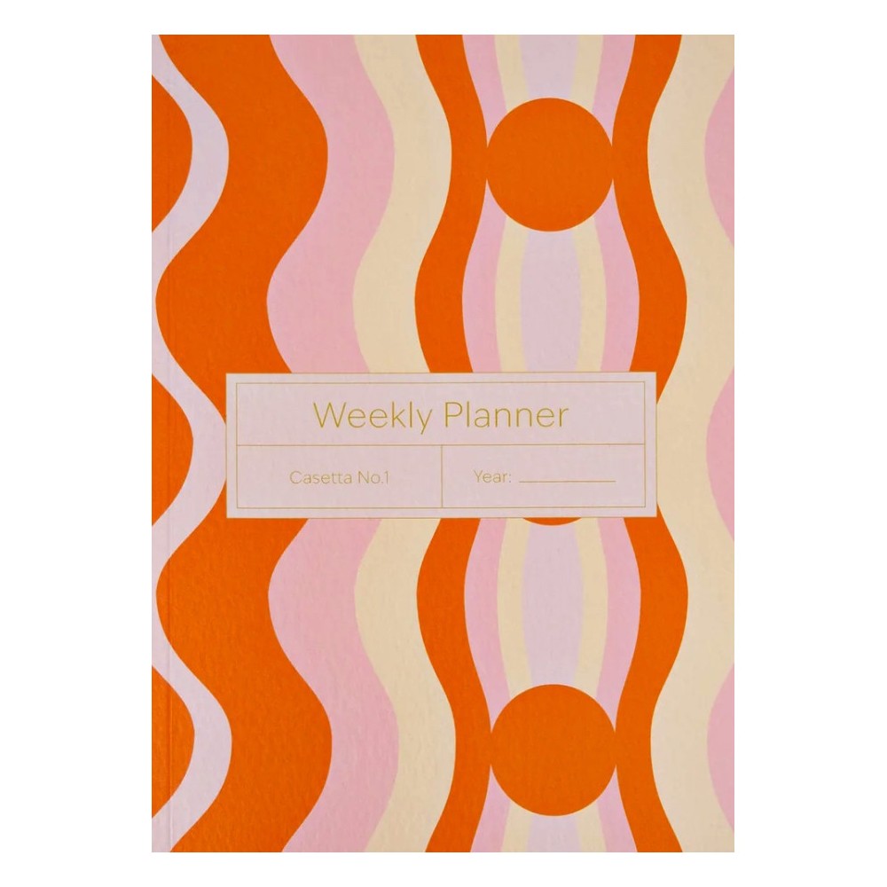 Planer tygodniowy Casetta No.1 A5 - The Completist. - 90 g/m2