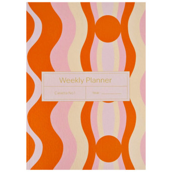 Weekly undated planner Casetta No.1 A5 - The Completist. - 90 g/m2