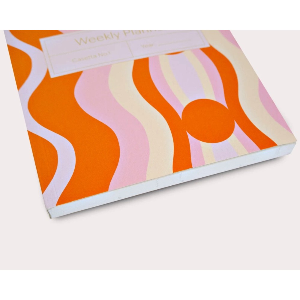 Weekly undated planner Casetta No.1 A5 - The Completist. - 90 g/m2