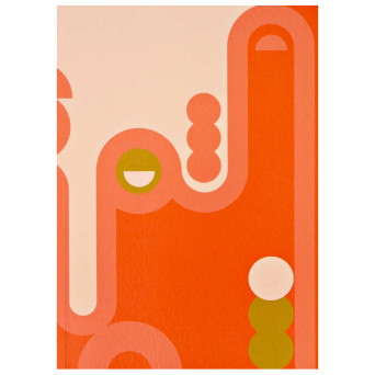Notebook Jeannie A5 - The Completist. - dotted, softcover, 90 g/m2
