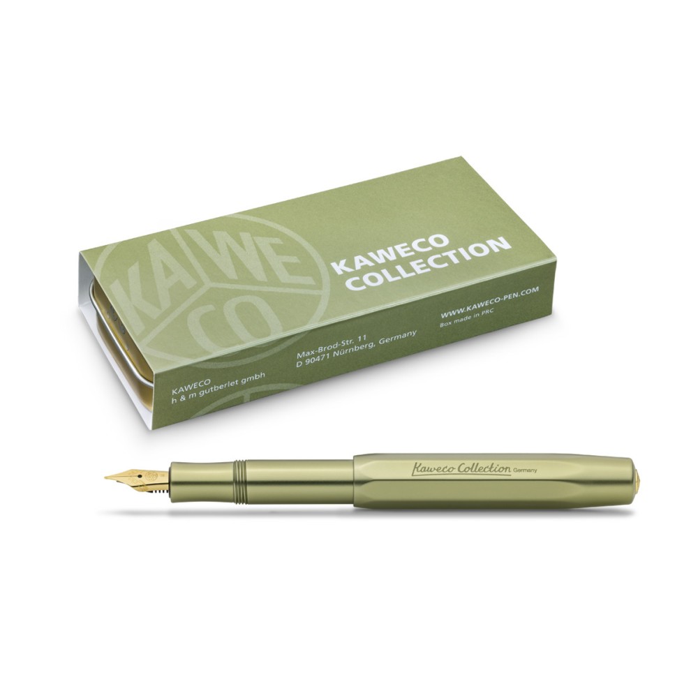 Fountain pen Collection - Kaweco - Olivine, BB