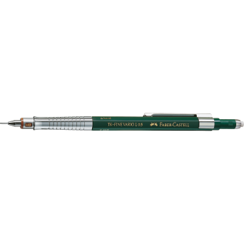 Mechanical pencil TK-Fine Vario L - Faber-Castell - Green, 0,5 mm, HB