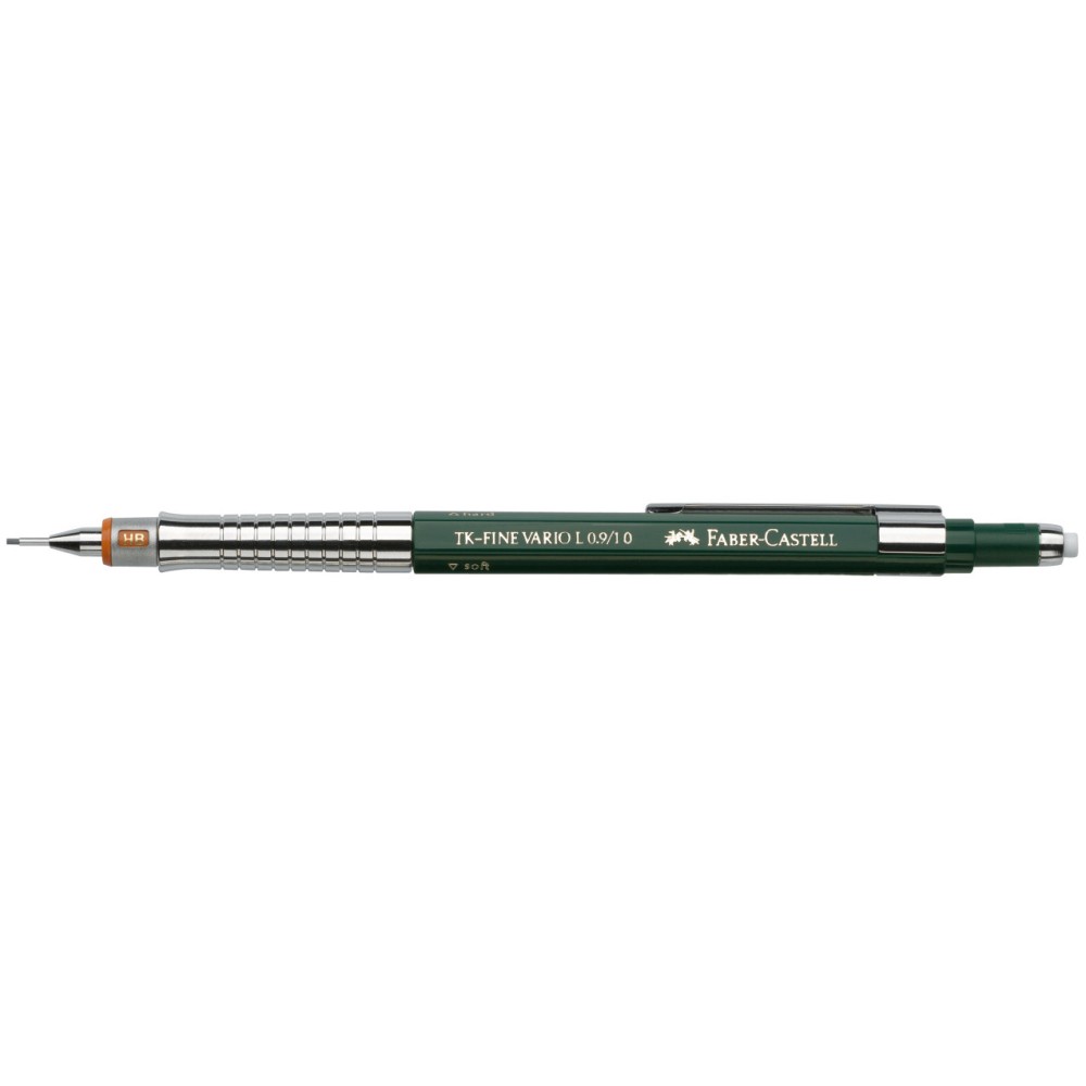 Ołówek automatyczny TK-Fine Vario L - Faber-Castell - Green, 1 mm, HB
