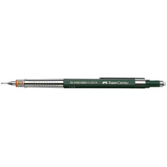 Mechanical pencil TK-Fine Vario L - Faber-Castell - Green, 1 mm, HB