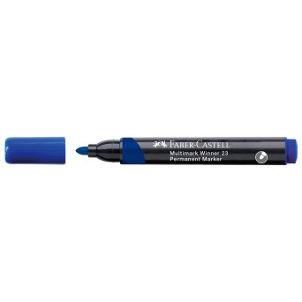 Multimark permanent marker 23 - Faber-Castell - blue