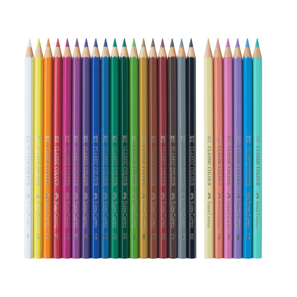 Zestaw kredek ołówkowych Jednorożec - Faber-Castell - 24 kolory