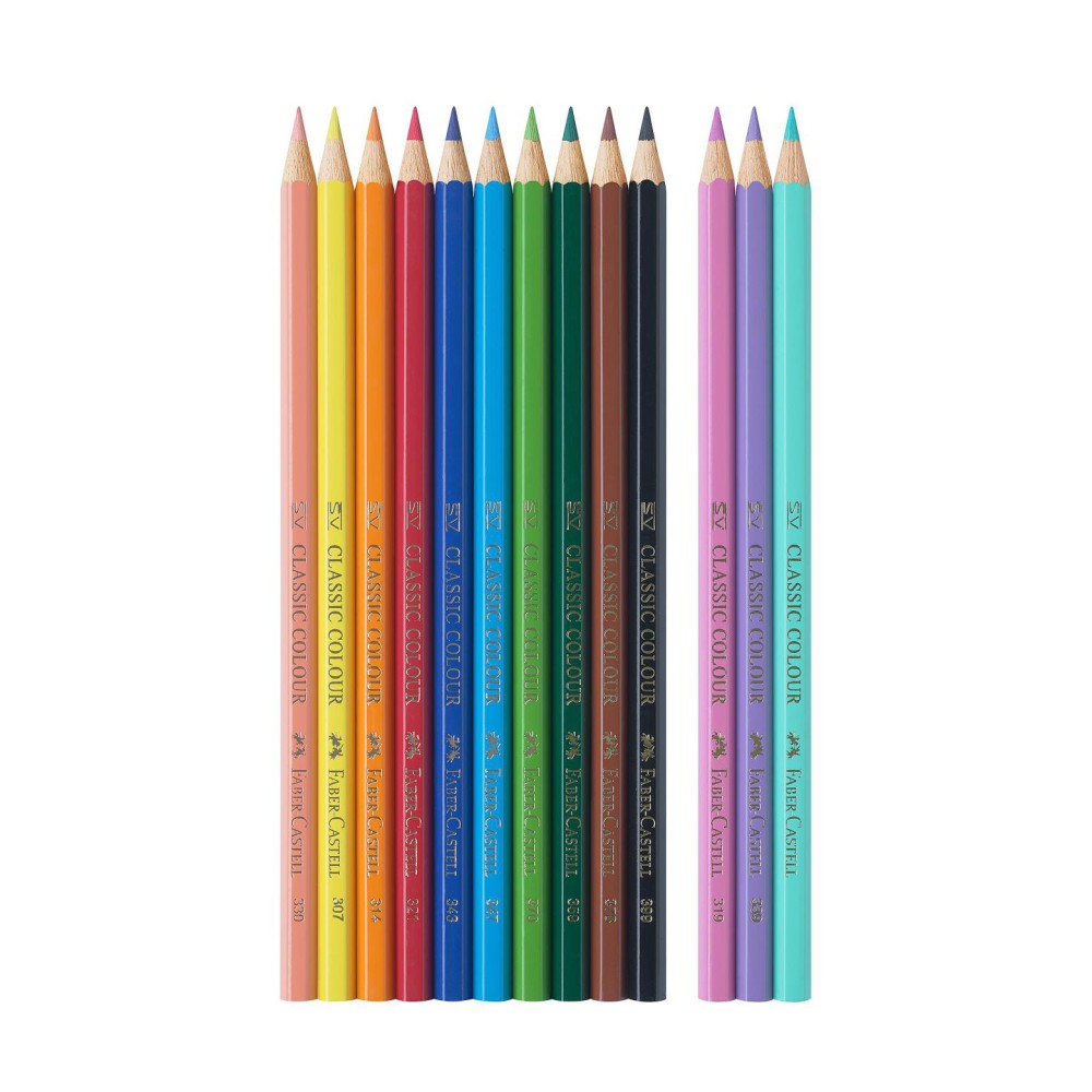 Zestaw kredek ołówkowych Jednorożec - Faber-Castell - 13 kolorów