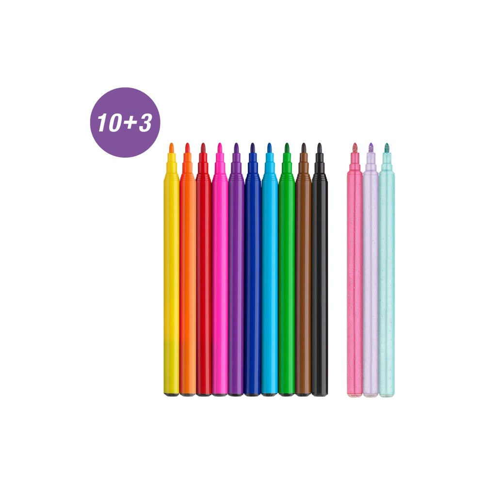 Set of Unicorn felt tip pens - Faber-Castell - 13 colors