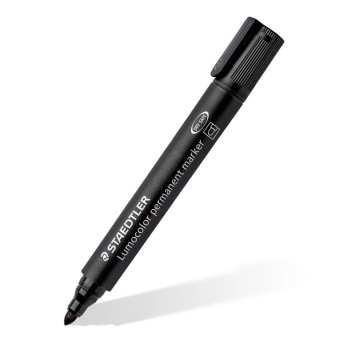 Marker permanentny Lumocolor - Staedtler - czarny