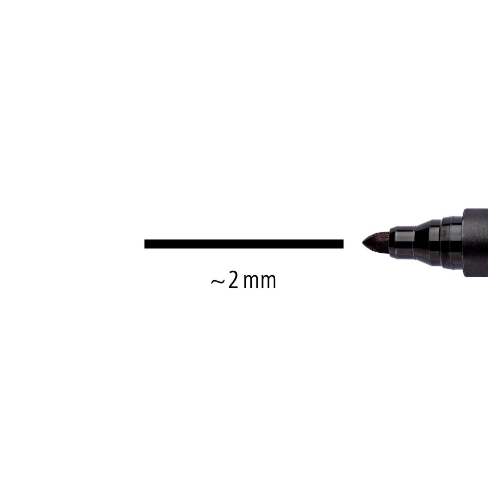 Marker permanentny Lumocolor - Staedtler - czarny