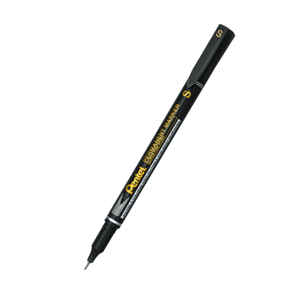 Foliopis marker permanentny NFS 410 - Pentel - czarny, 0,4 mm