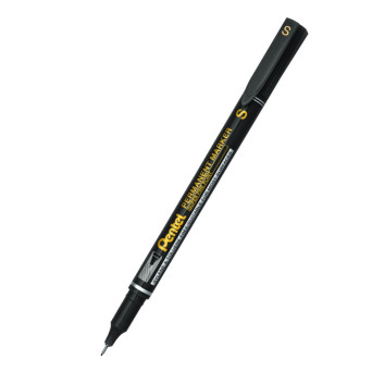 Foliopis marker permanentny NFS 410 - Pentel - czarny, 0,4 mm