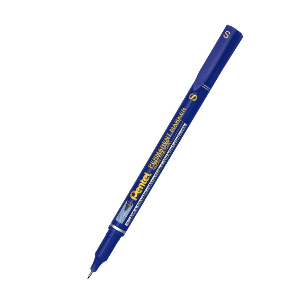 Permanent marker NFS 410 - Pentel - blue, 0,4 mm