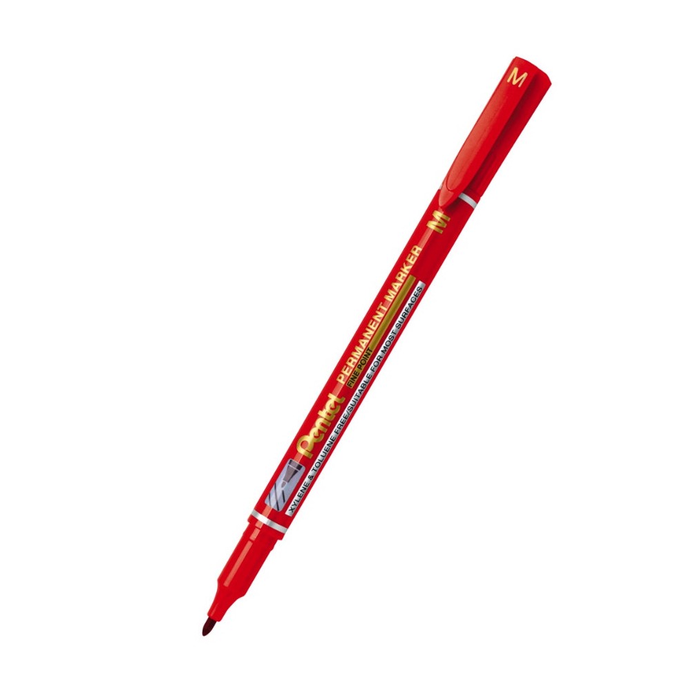 Permanent marker NM 470 - Pentel - red, 1 mm
