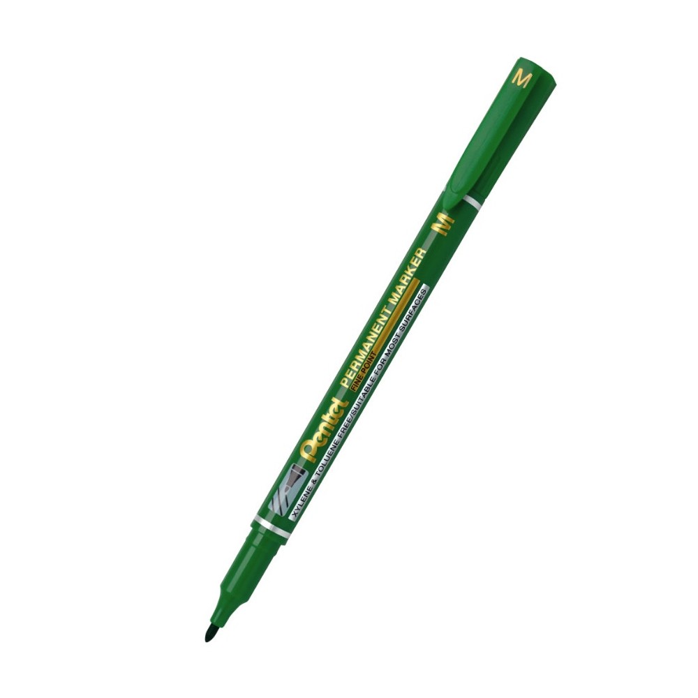 Foliopis marker permanentny NM 470 - Pentel - zielony, 1 mm