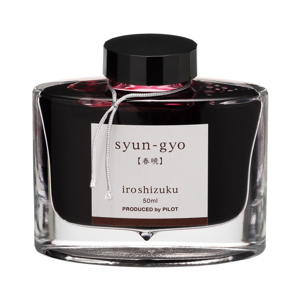 Iroshizuku calligraphy ink - Pilot - Syun-Gyo (Spring Dawn), 50 ml