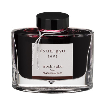 Iroshizuku calligraphy ink - Pilot - Syun-Gyo (Spring Dawn), 50 ml