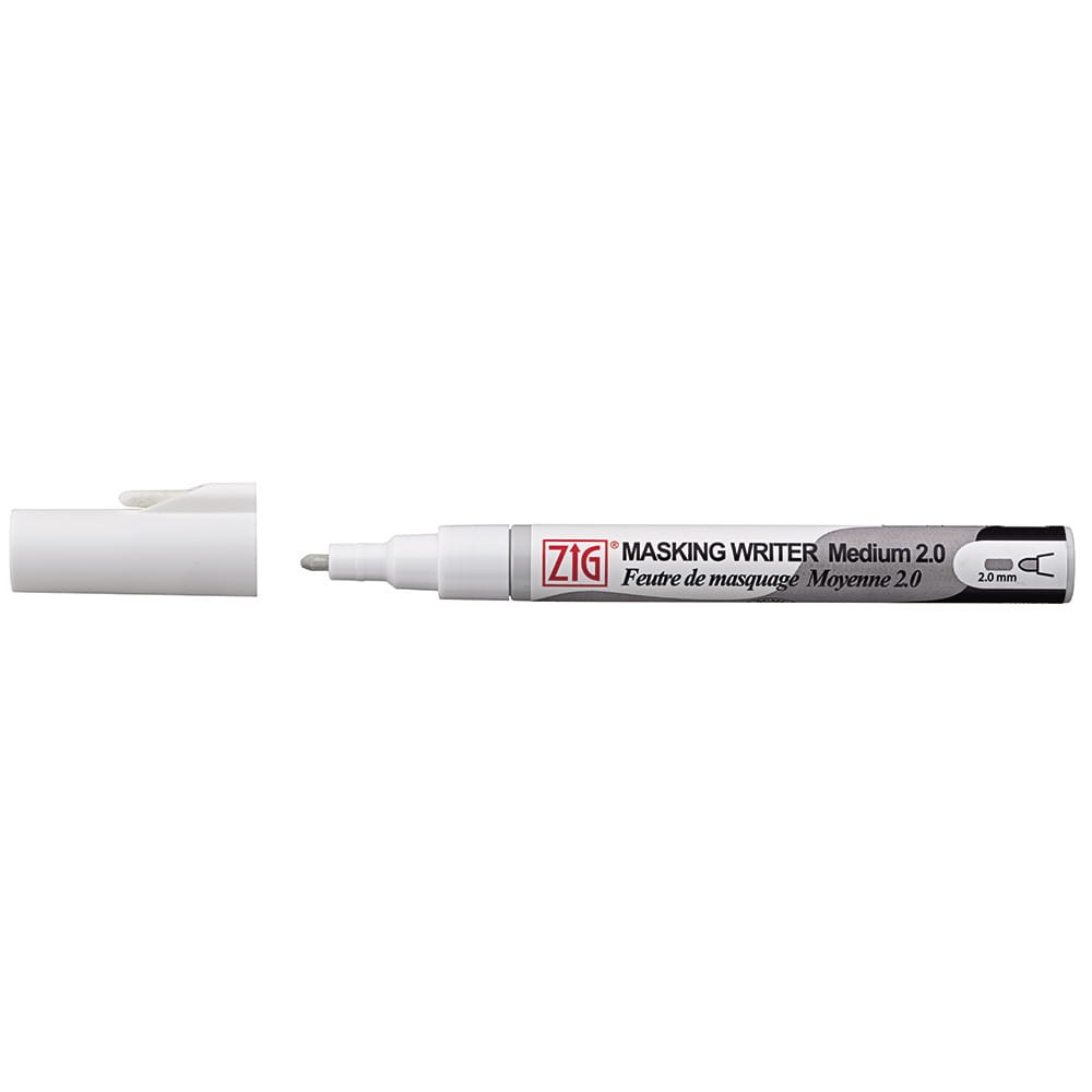 Pisak maskujący do akwareli Masking Writer Medium - Kuretake - 2 mm