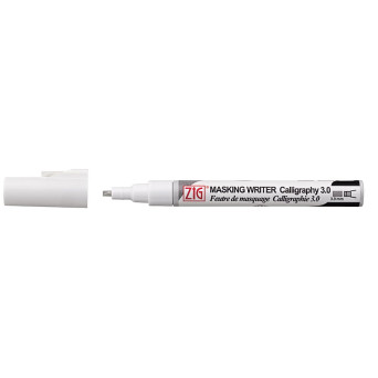Pisak maskujący do akwareli Masking Writer Calligraphy - Kuretake - 3 mm