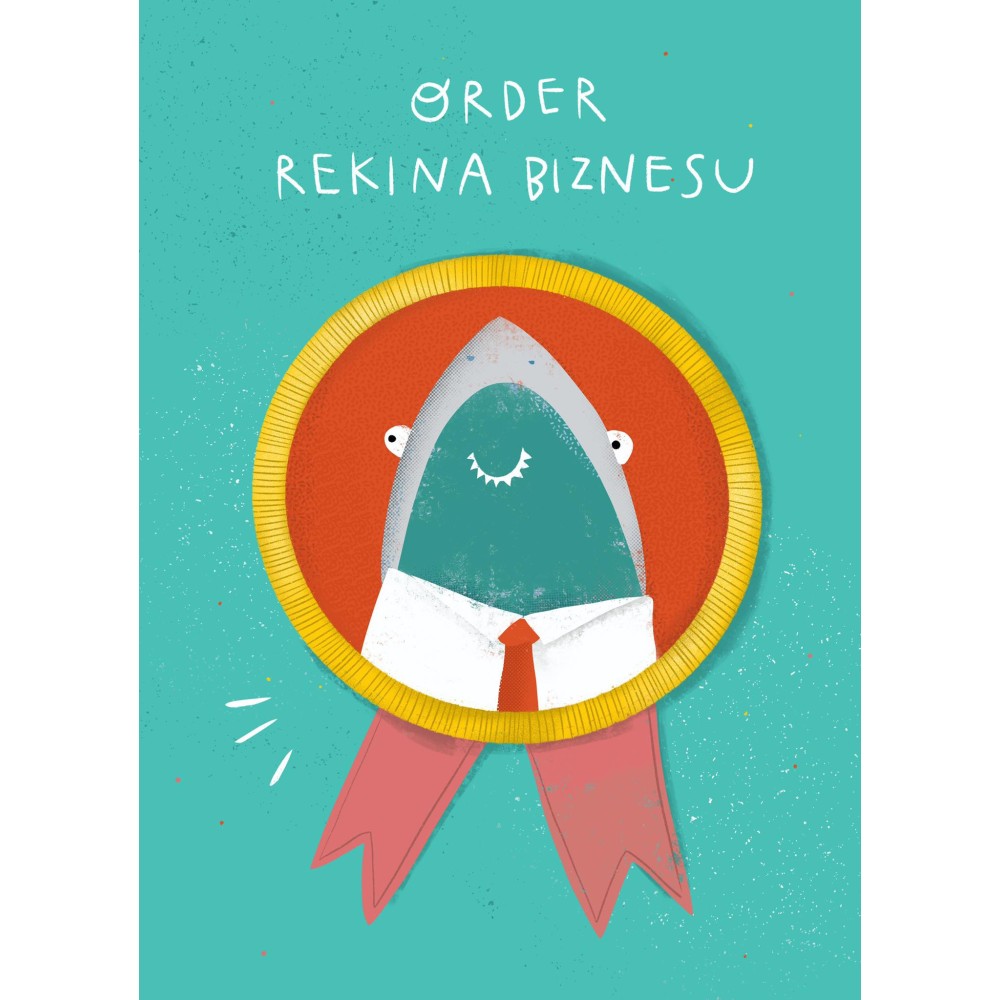 Greeting card 12 x 17 cm - Cudowianki - Rekin biznesu
