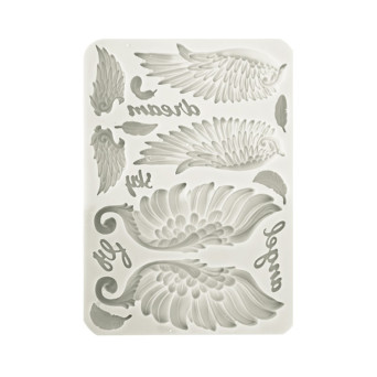 Plastic mould A5 - Stamperia - Wings