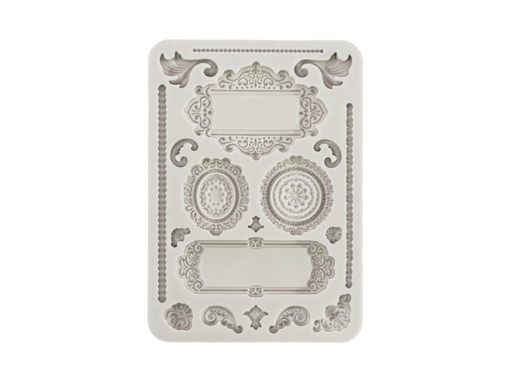 Plastic mould A5 - Stamperia - Frames and decors
