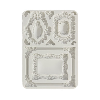 Silicone mould A5 - Stamperia - Antique frames