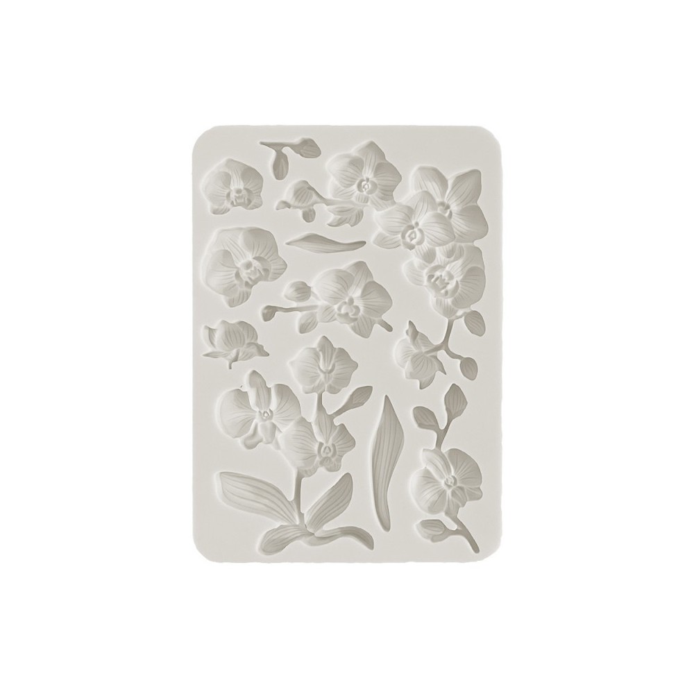 Silicone mould A5 - Stamperia - Orchids