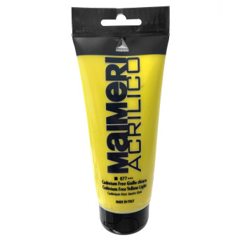 Farba akrylowa Acrilico - Maimeri - 077, Cadmium Free Yellow Light, 200 ml