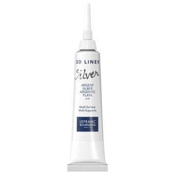 Konturówka 3D Liner - Lefranc & Bourgeois - Silver, 20 ml