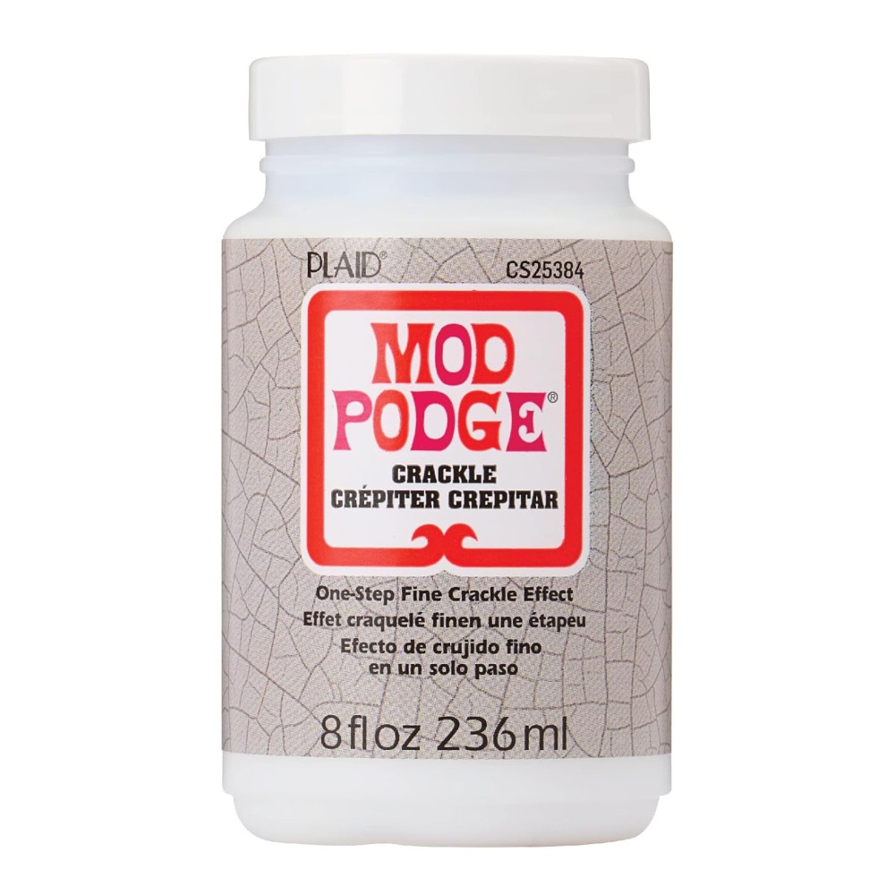 One-Step Crackle Medium - Mod Podge - 236 ml