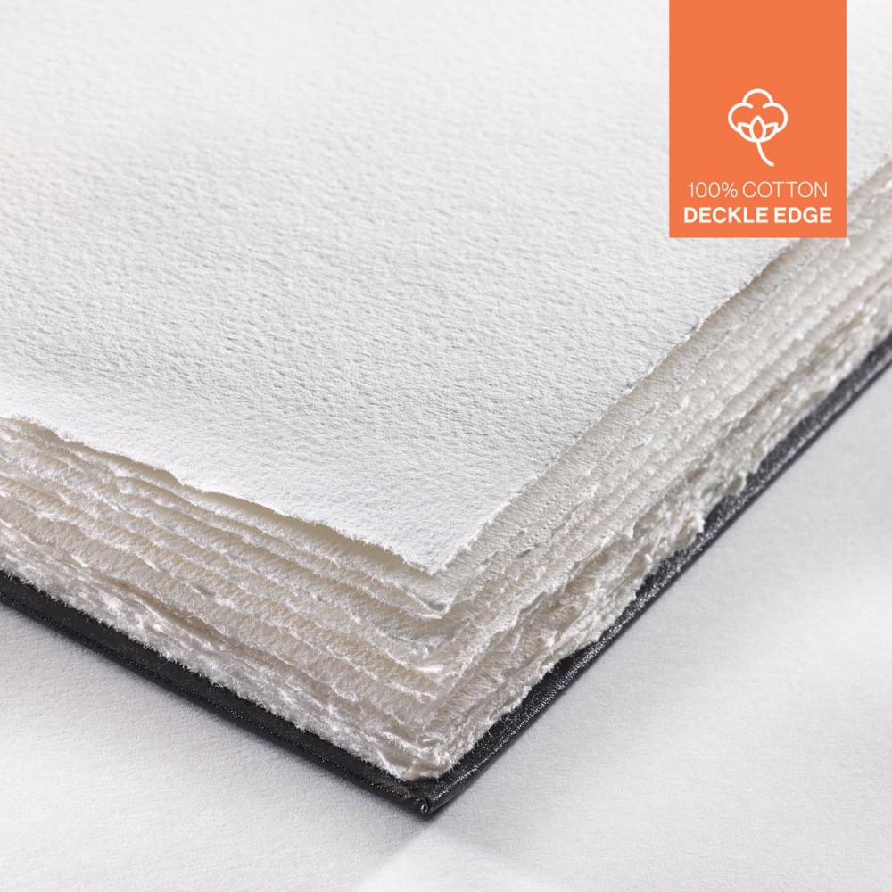 Szkicownik do akwareli Watercolour Book Deckle Edge - Hahnemühle - 10,3 x 15,3 cm, 250 g, 30 ark.