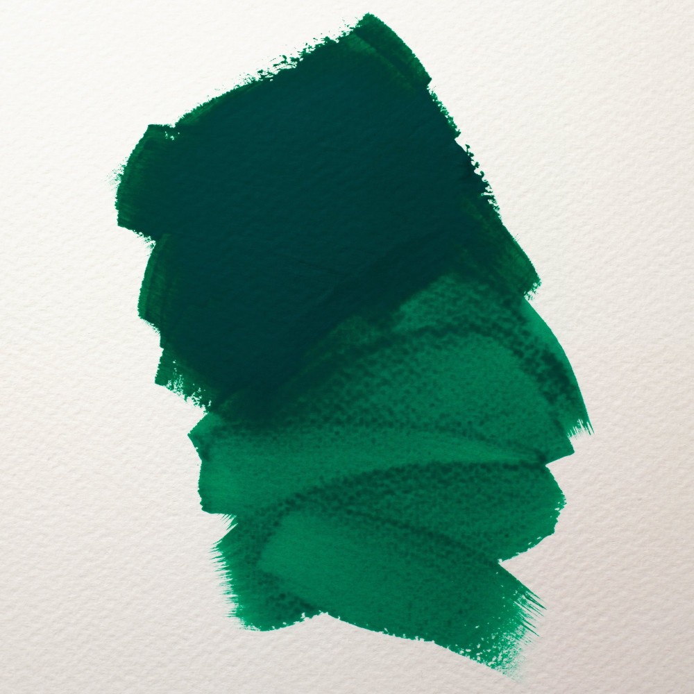 Gouache paint in tube - Winsor & Newton - Viridian Hue, 14 ml