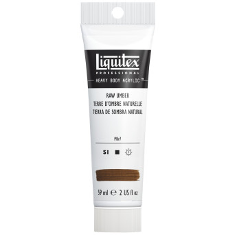 Farba akrylowa Heavy Body - Liquitex - Raw Umber, 59 ml