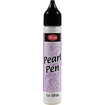 Pearl Pen Viva Decor - 101 Ice White - 25 ml