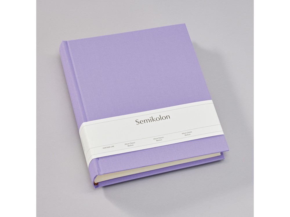 Album na zdjęcia Classic Medium - Semikolon - Lilac Silk