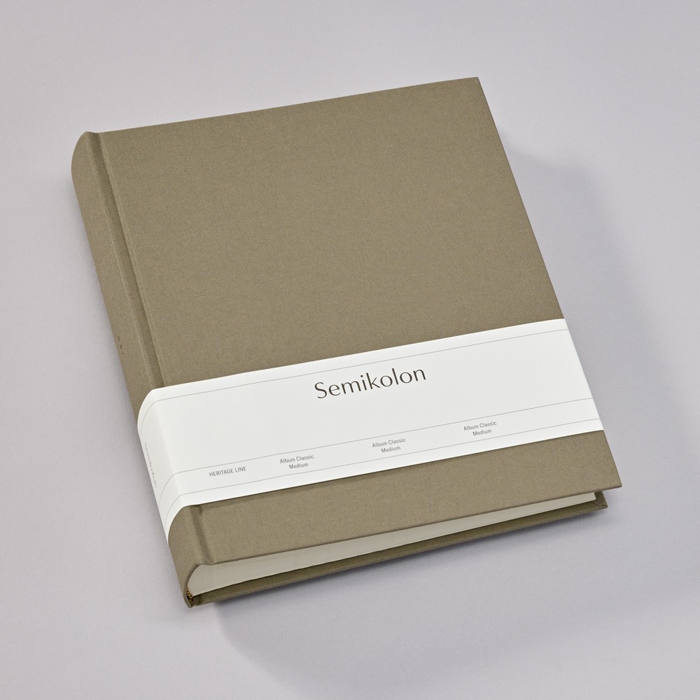 Photo album Classic Medium - Semikolon - Fango