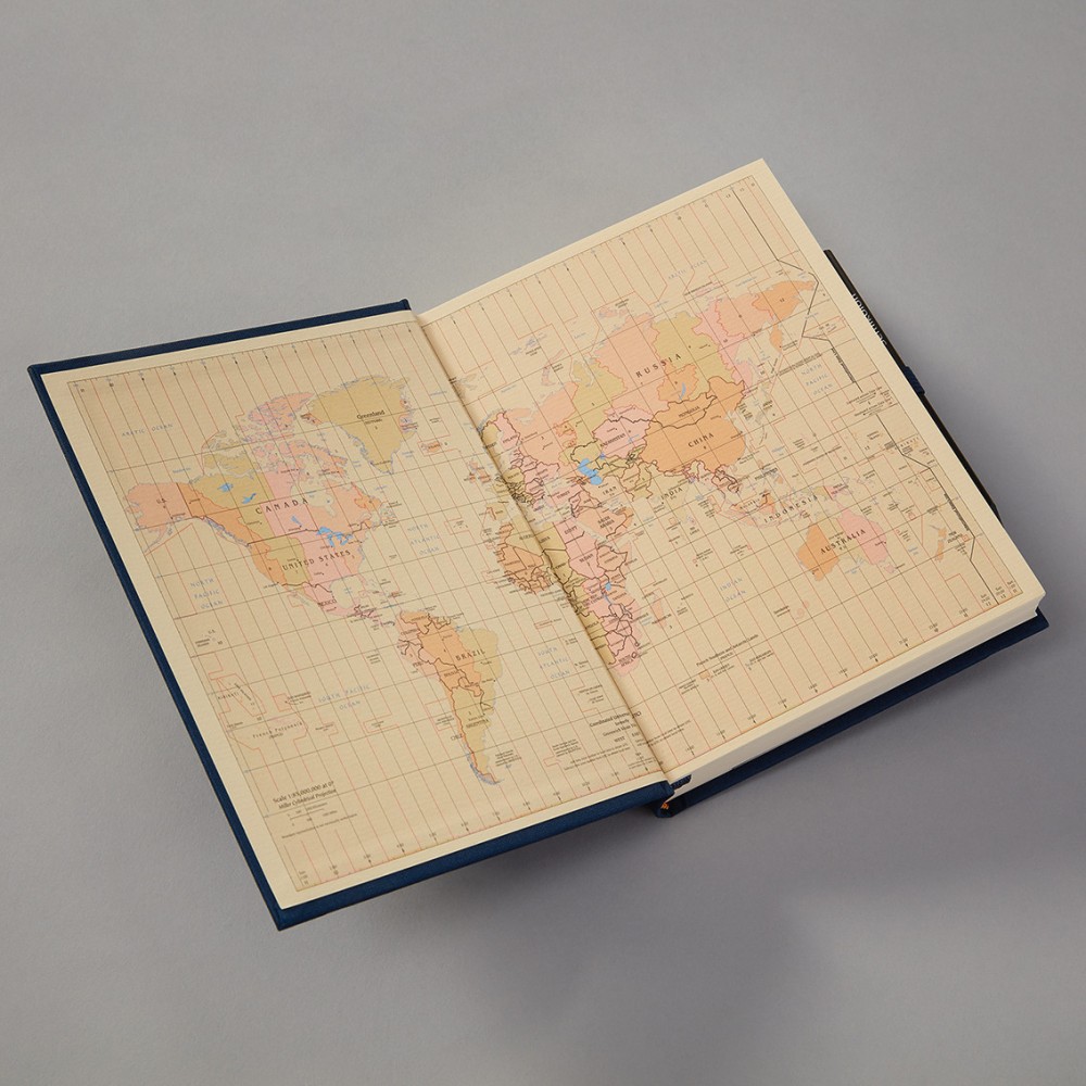 Travel Diary Grand Voyage 14 x 19,2 cm - Semikolon - Moss, 304 pages