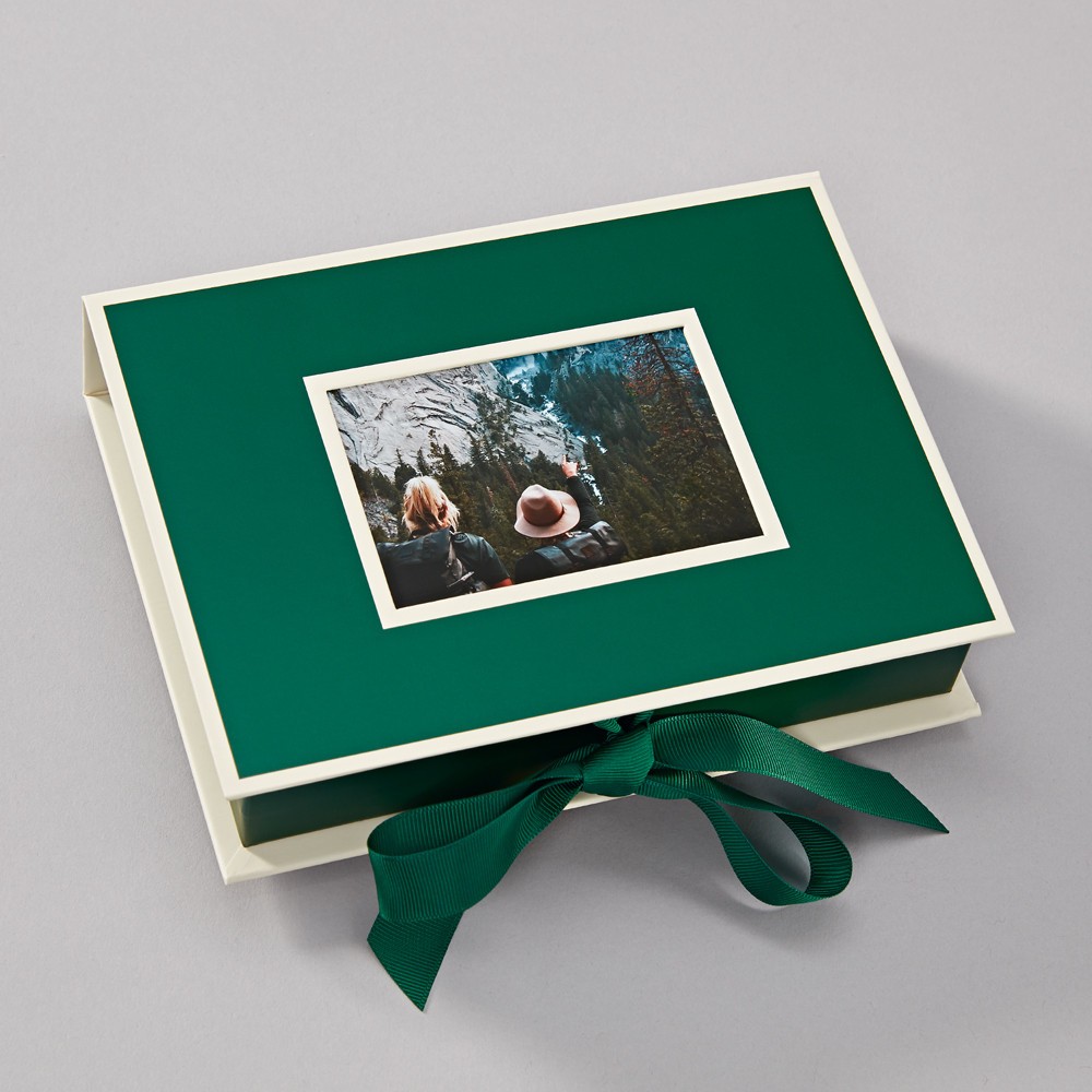Photobox with cover - Semikolon - Forest, 20,7 x 15,3 x 4,7 cm