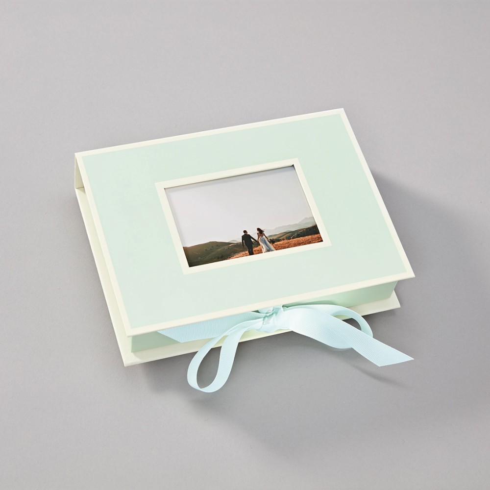 Photobox with cover - Semikolon - Moss, 20,7 x 15,3 x 4,7 cm