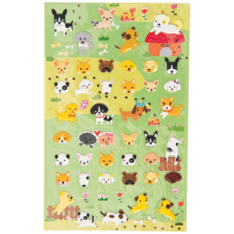3D stickers Dogs - Paper Poetry