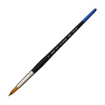 Round, mixed bristles, Pro Resable brush, 3600R series - Holbein - no. 16