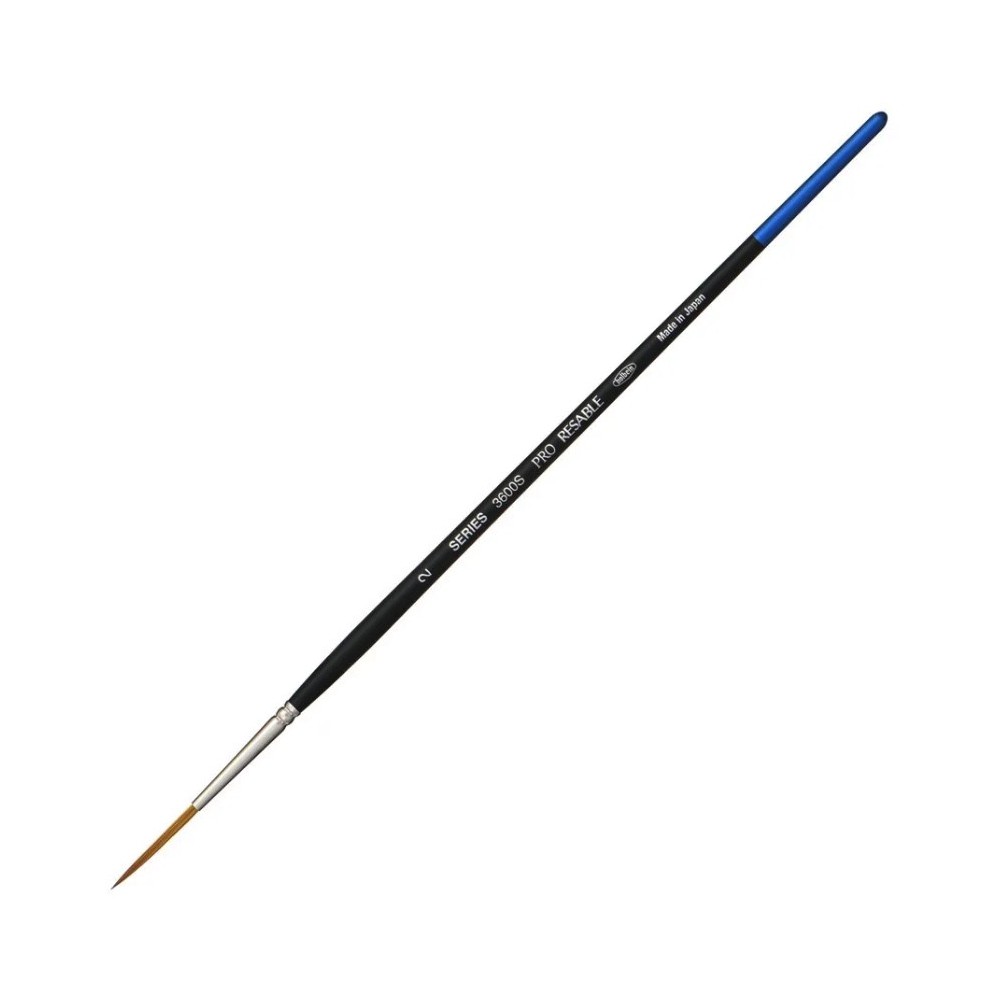 Script, mixed bristles, Pro Resable brush, 3600S series - Holbein - no. 2