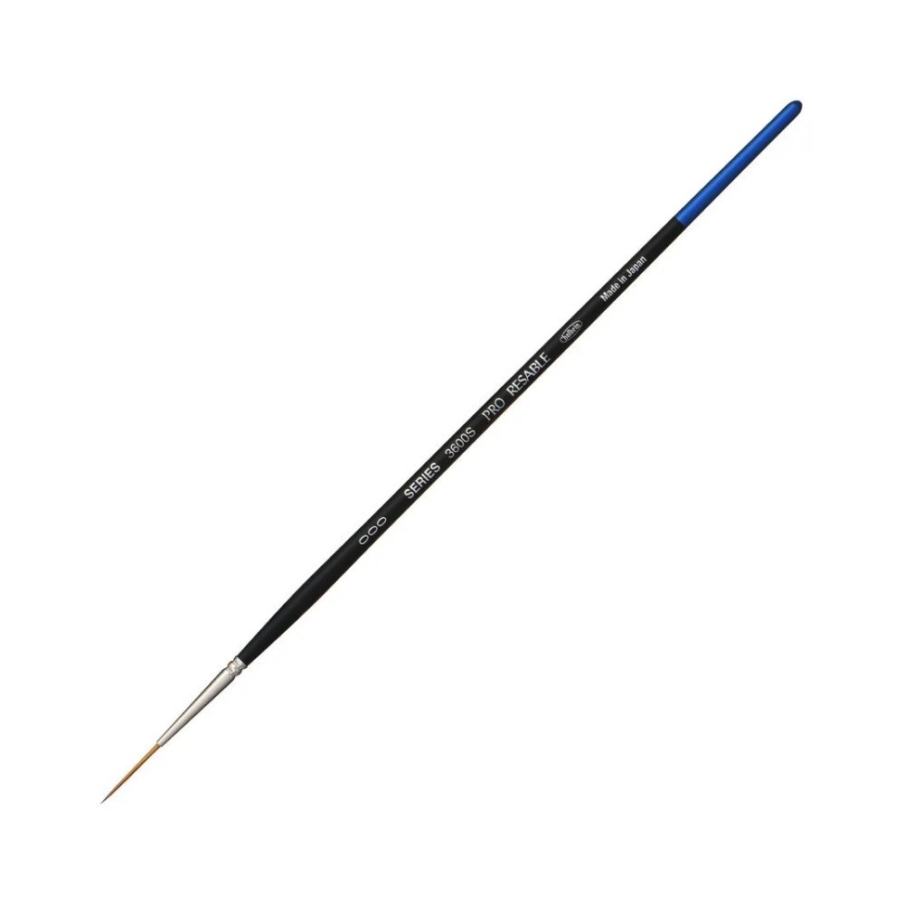 Pędzel spiczasty, mieszany, Pro Resable, seria 3600S - Holbein - nr 000